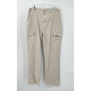 AMERICAN TALL pants chinos cargo straight leg cotton twill stretch stone 14T